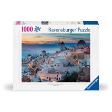 1000 pc Ravensburger Puzzle - Santorini/Cinque Terre 